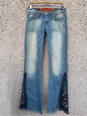 People for Peace Very Rare Flare Boho Jeans